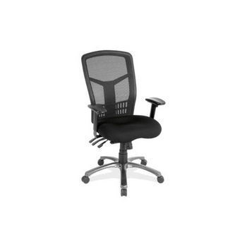 black mesh chair